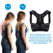 Load image into Gallery viewer, Posture Corrector Brace Shoulder Back Support Belt for Unisex Braces
