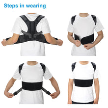 Load image into Gallery viewer, Posture Corrector Brace Shoulder Back Support Belt for Unisex Braces