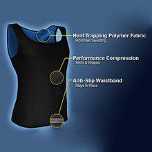 Load image into Gallery viewer, Sweat Sauna Vest Mens Women Body Shaper Modeling Fat Burning Shirt SP