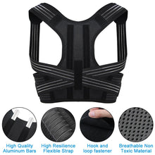 Load image into Gallery viewer, Posture Corrector Brace Shoulder Back Support Belt for Unisex Braces
