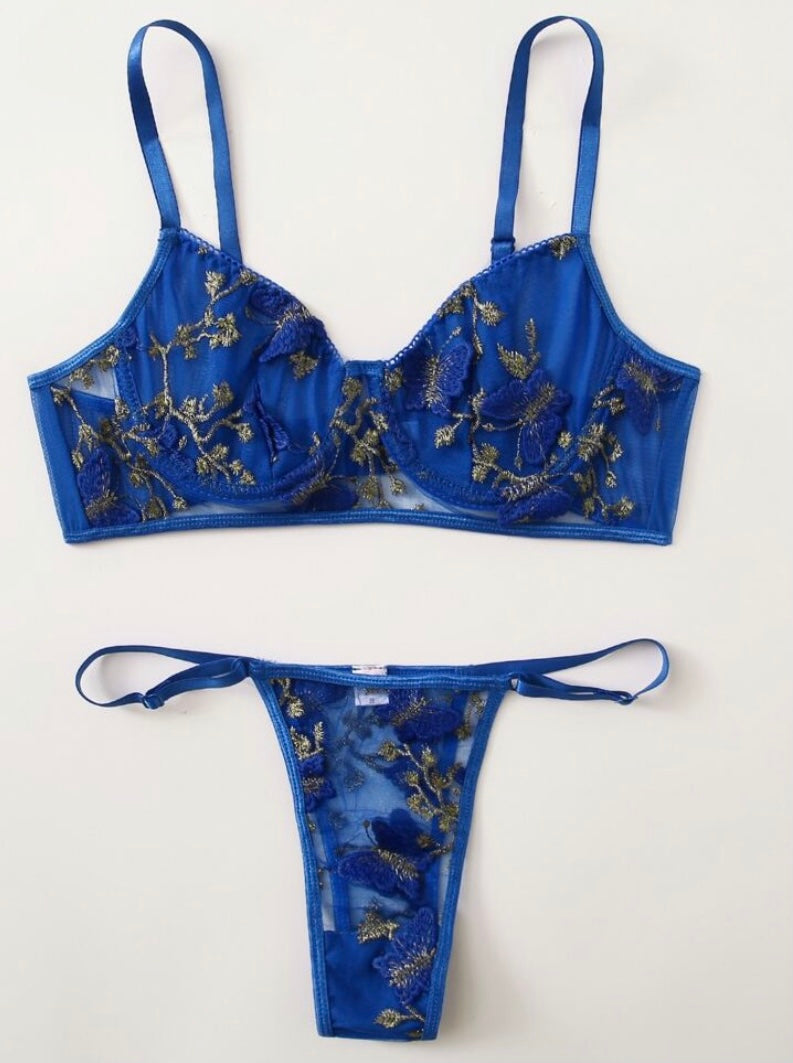 Blue and Gold Set